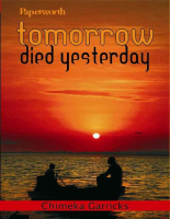 Tomorrow Died Yesterday.epub